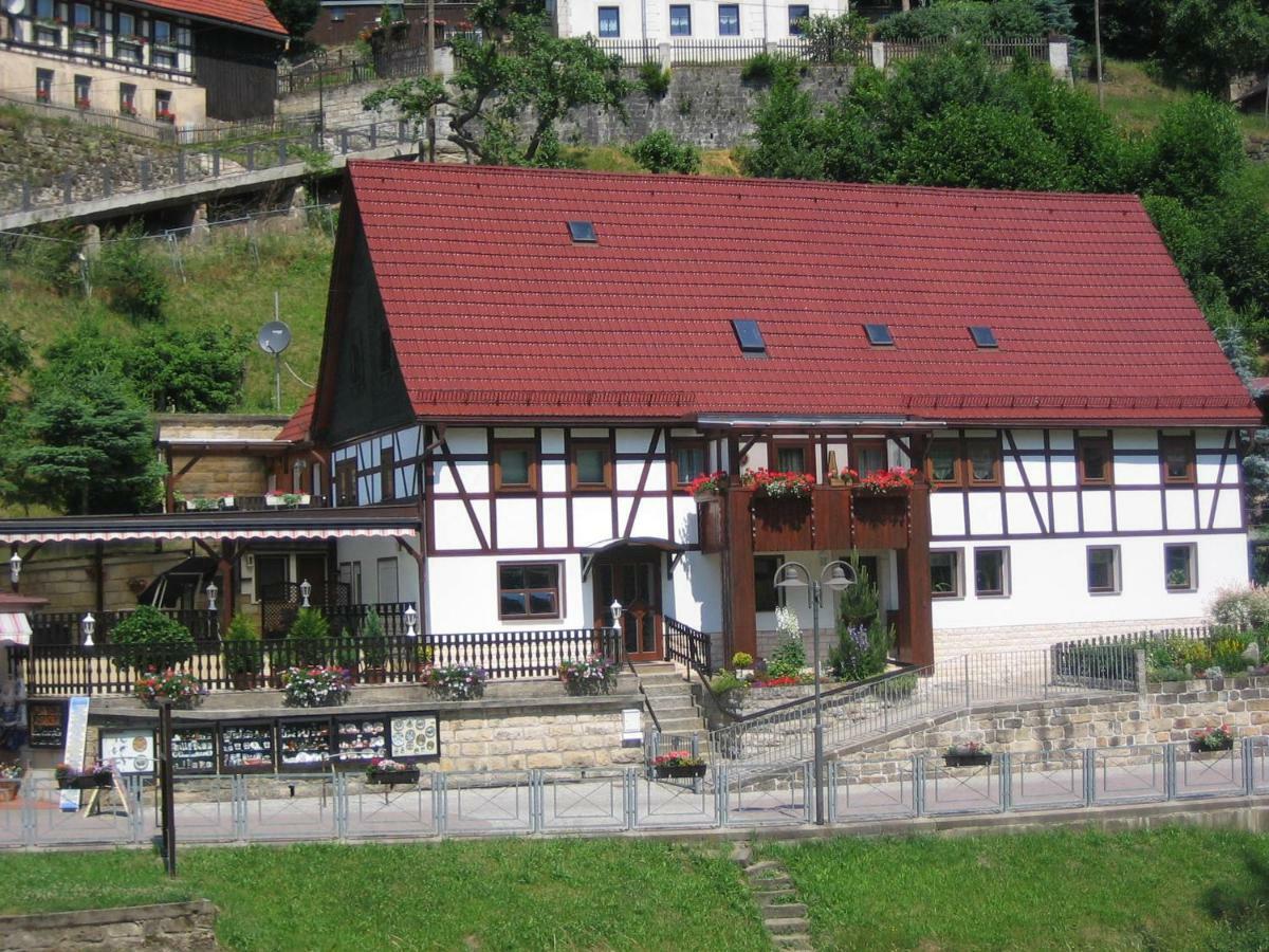 Ferienwohnung Am Grünbach Rathen Exterior foto