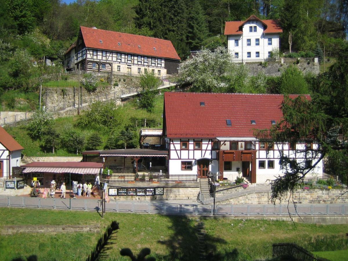 Ferienwohnung Am Grünbach Rathen Exterior foto